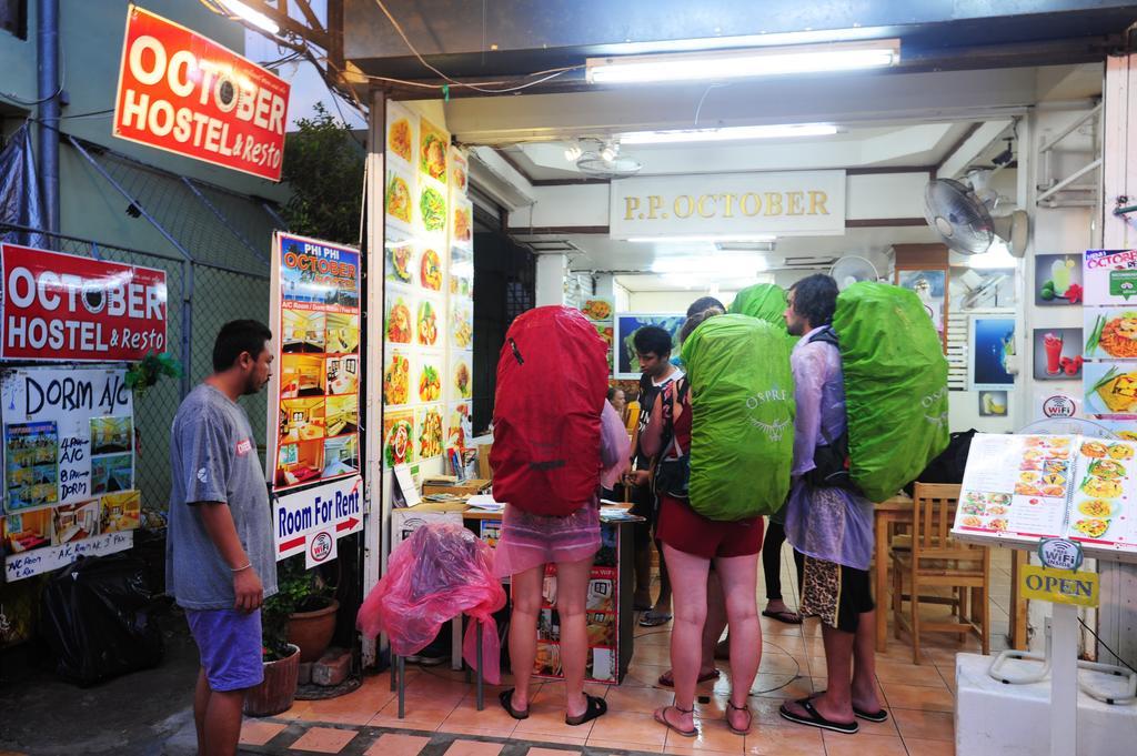 October Hostel Phi Phi Eksteriør billede